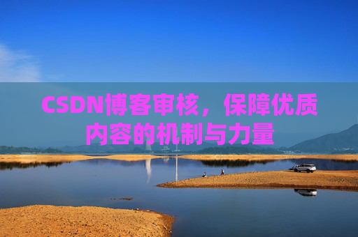 CSDN博客审核，保障优质内容的机制与力量
